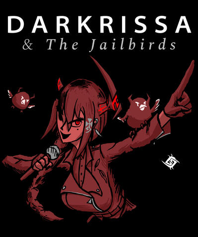 Darkrissa's band poster